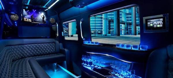 Chicago party bus rental prices