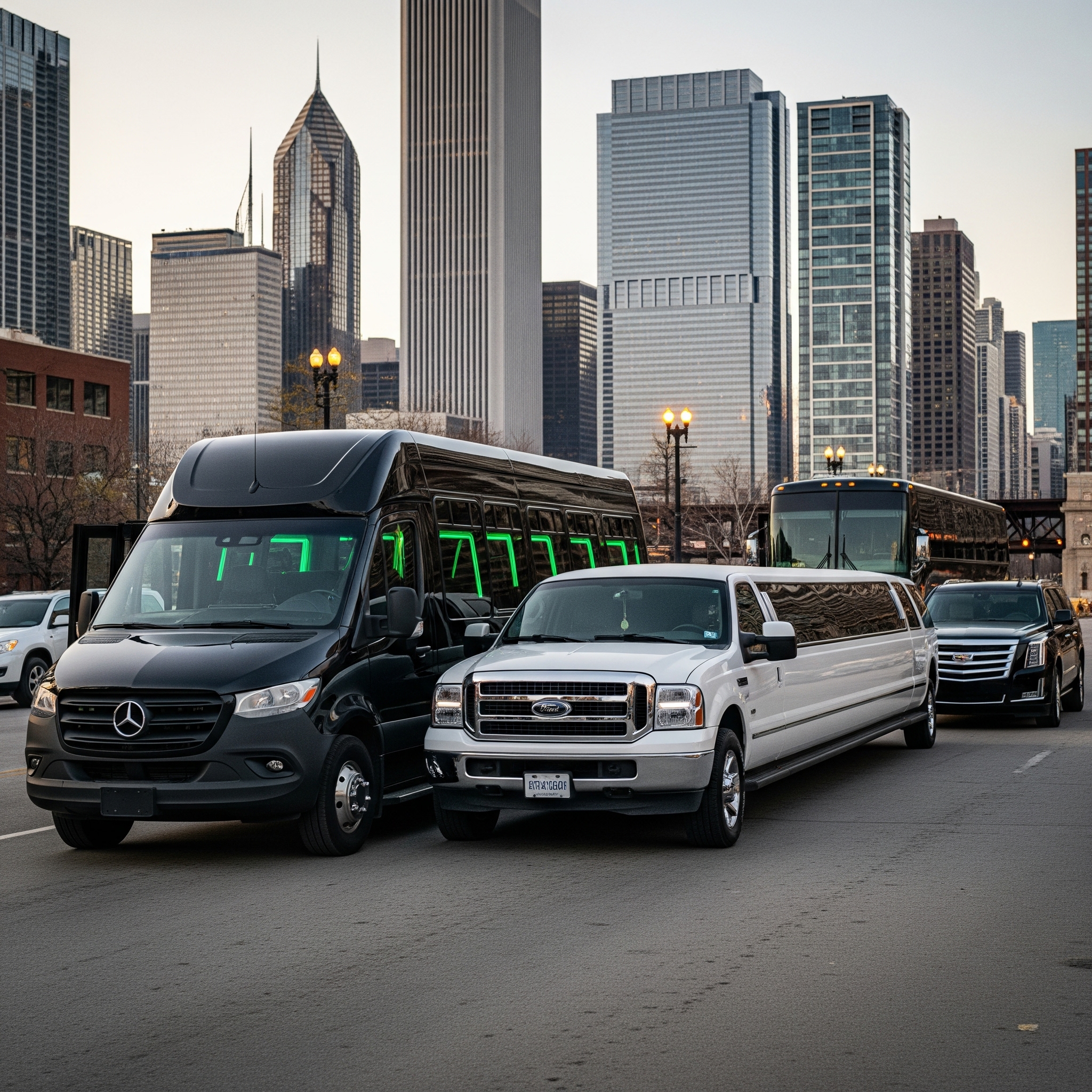 Wheeling Party Bus, Charter Bus & Limo Service Wheeling Party Bus, Charter Bus & Limo Service