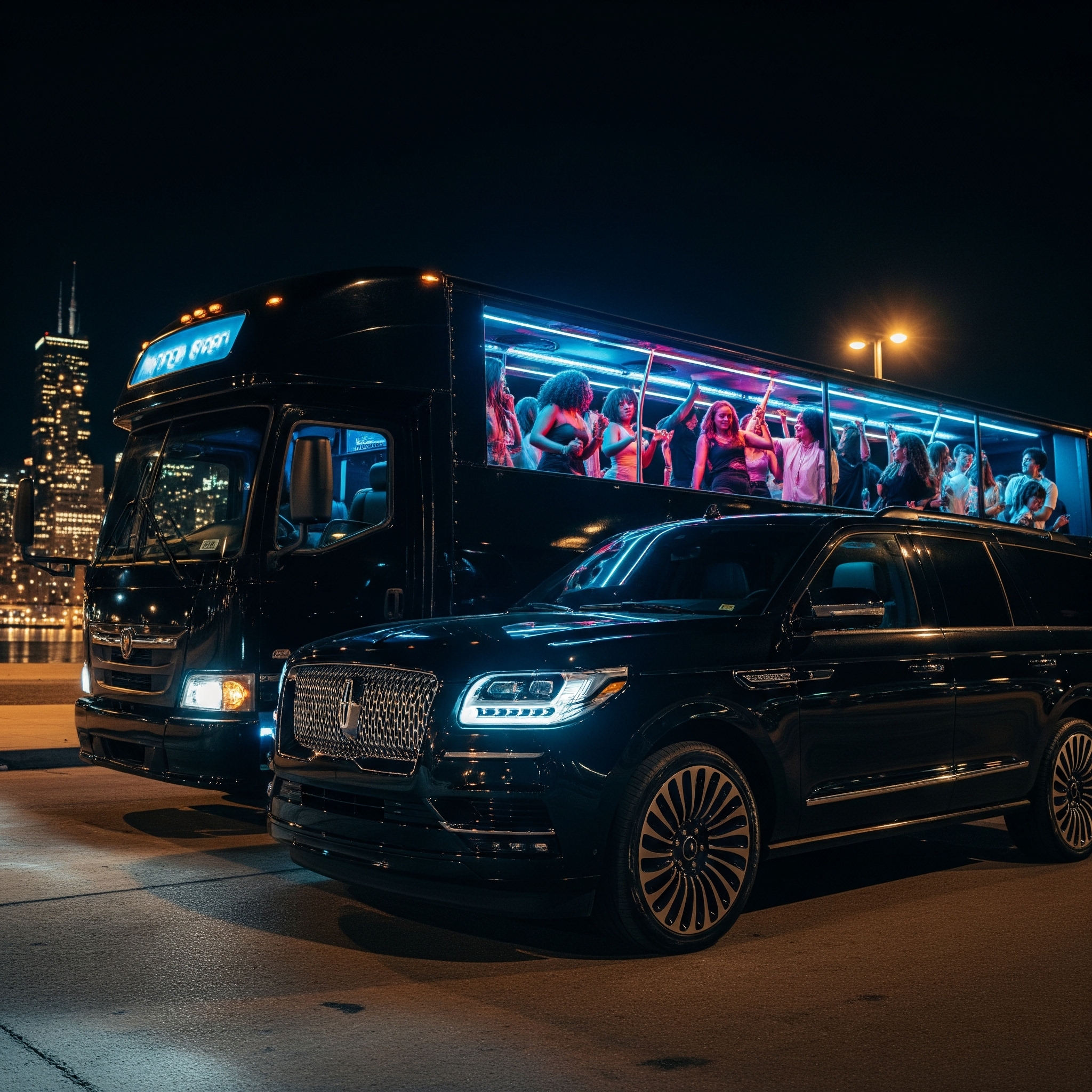 Bolingbrook Party Bus, Charter Bus & Limo Rental Bolingbrook Party Bus, Charter Bus & Limo Rental