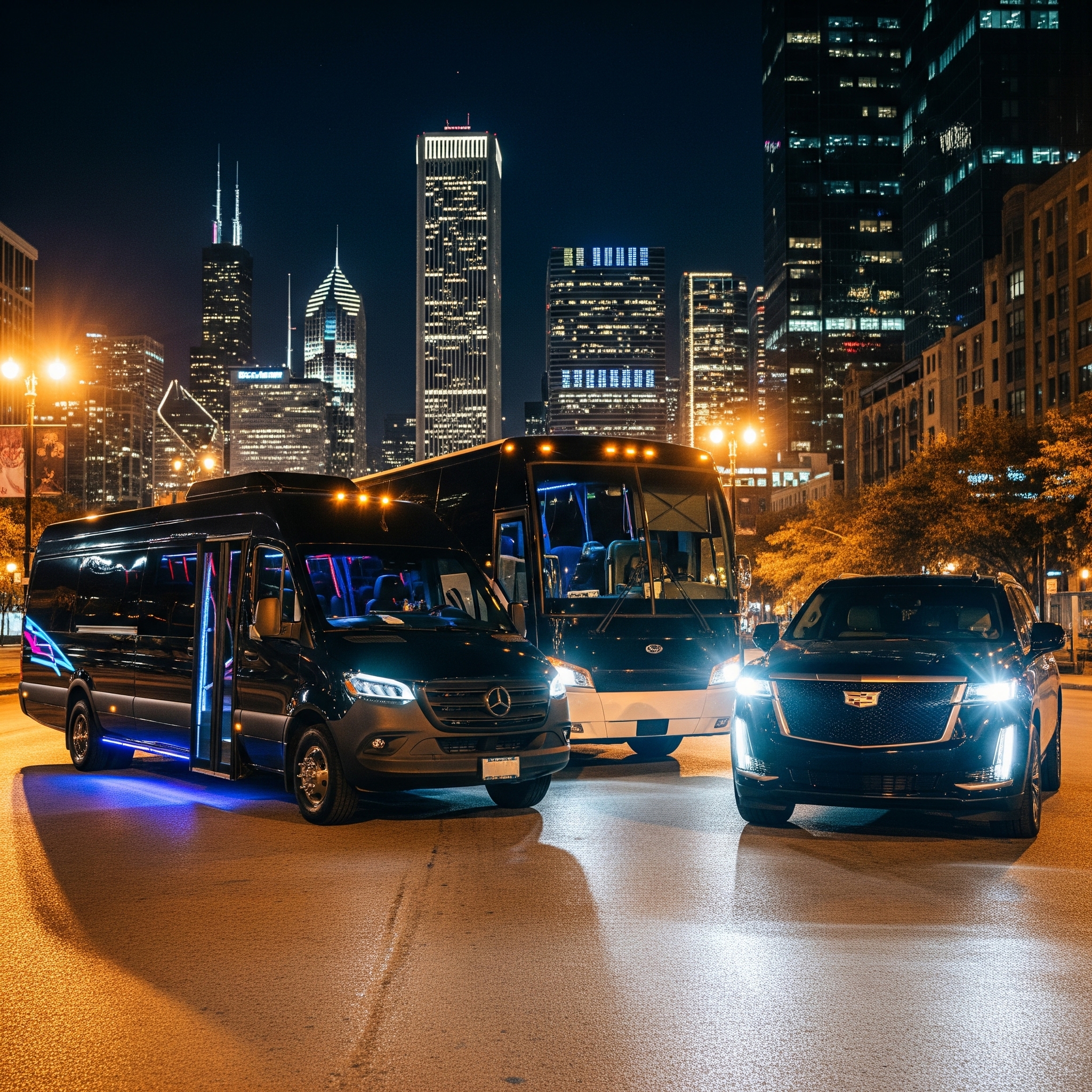 South Loop Party Bus, Charter Bus & Limo Service South Loop Party Bus, Charter Bus & Limo Service