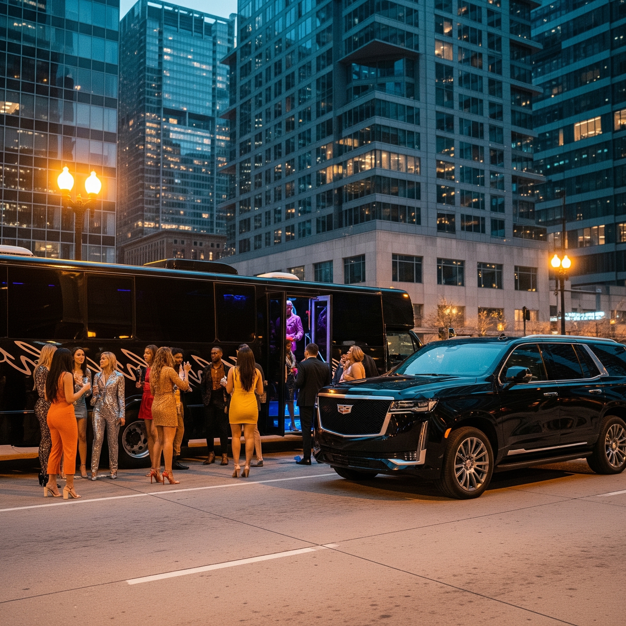 Bridgeview Party Bus, Charter Bus & Limo Service Bridgeview Party Bus, Charter Bus & Limo Service