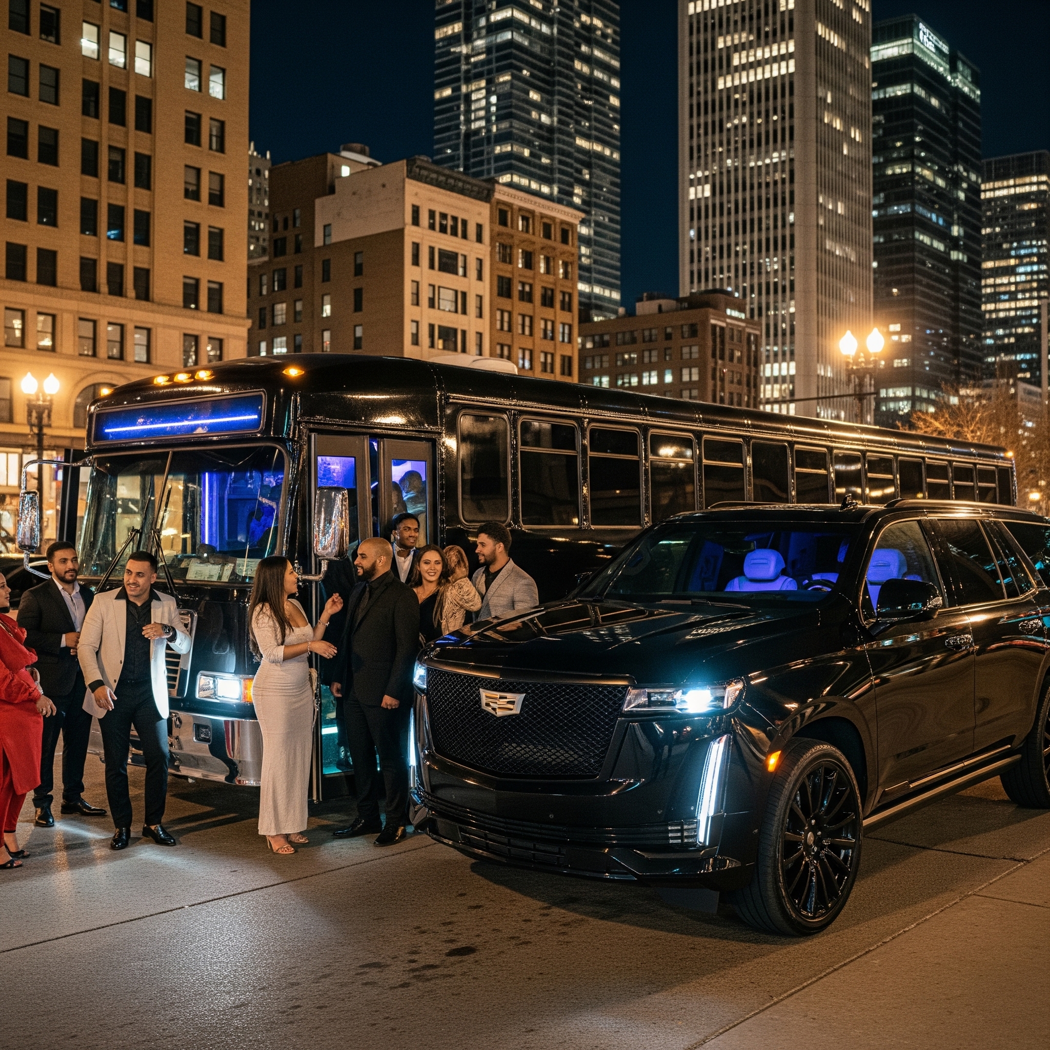 Arlington Heights Party Bus, Charter Bus & Limo Service Arlington Heights Party Bus, Charter Bus & Limo Service