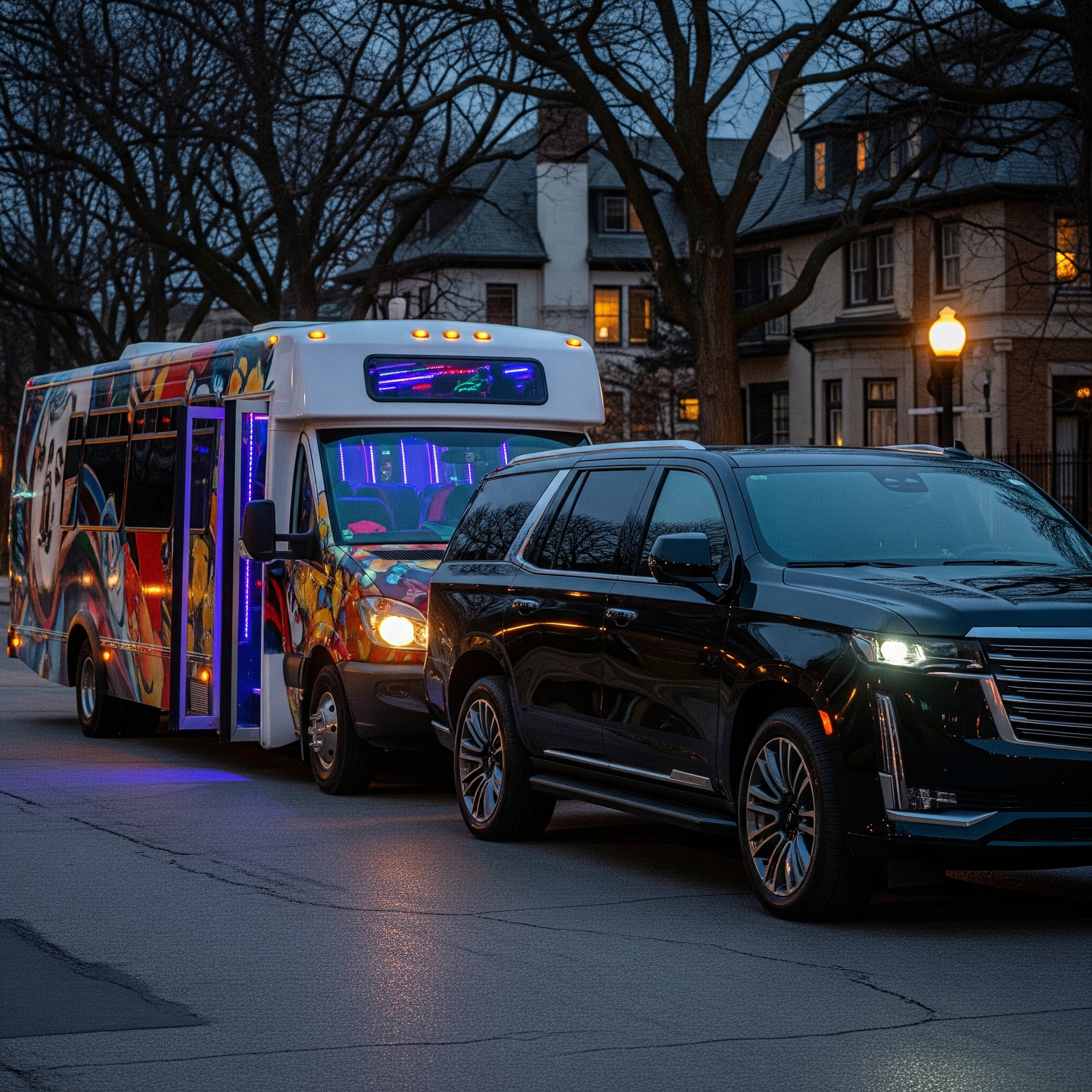 Winnetka Party Bus, Charter Bus & Limo Service