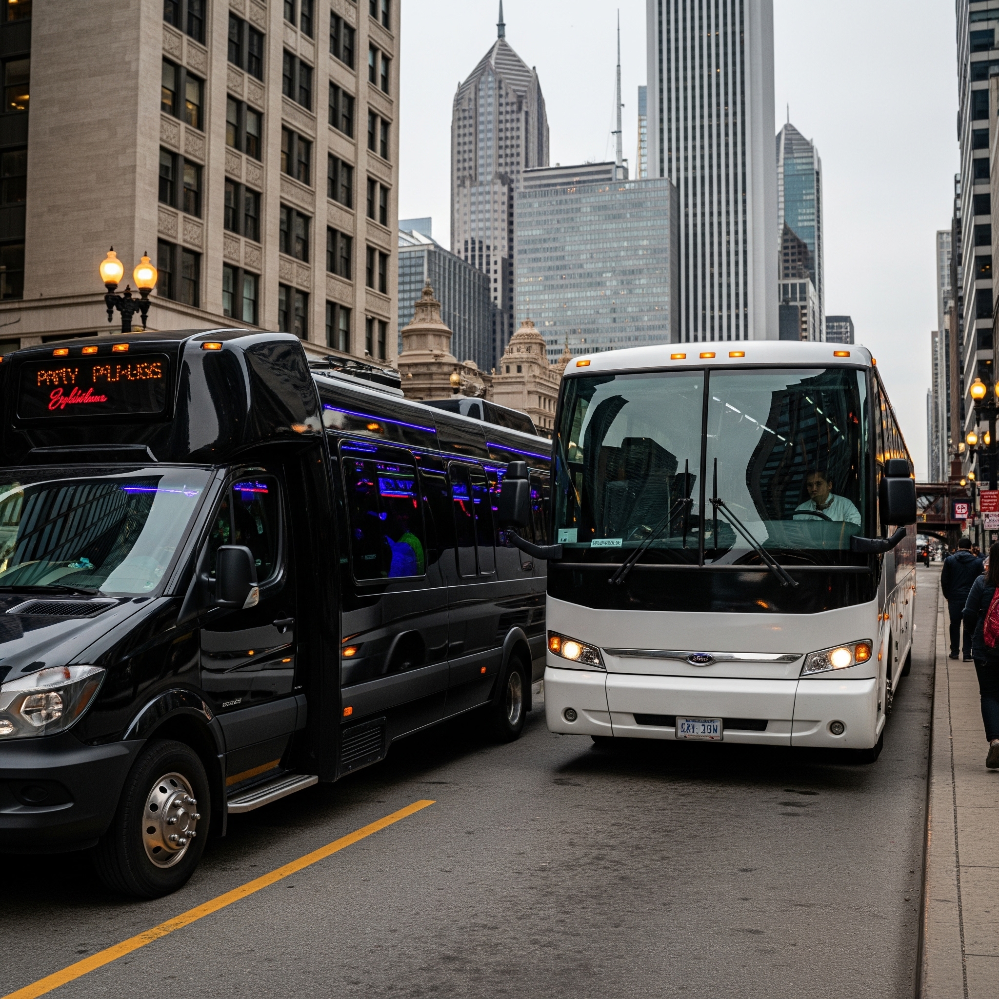 Highland Park Party Bus, Charter Bus & Limo Service Highland Park Party Bus, Charter Bus & Limo Service