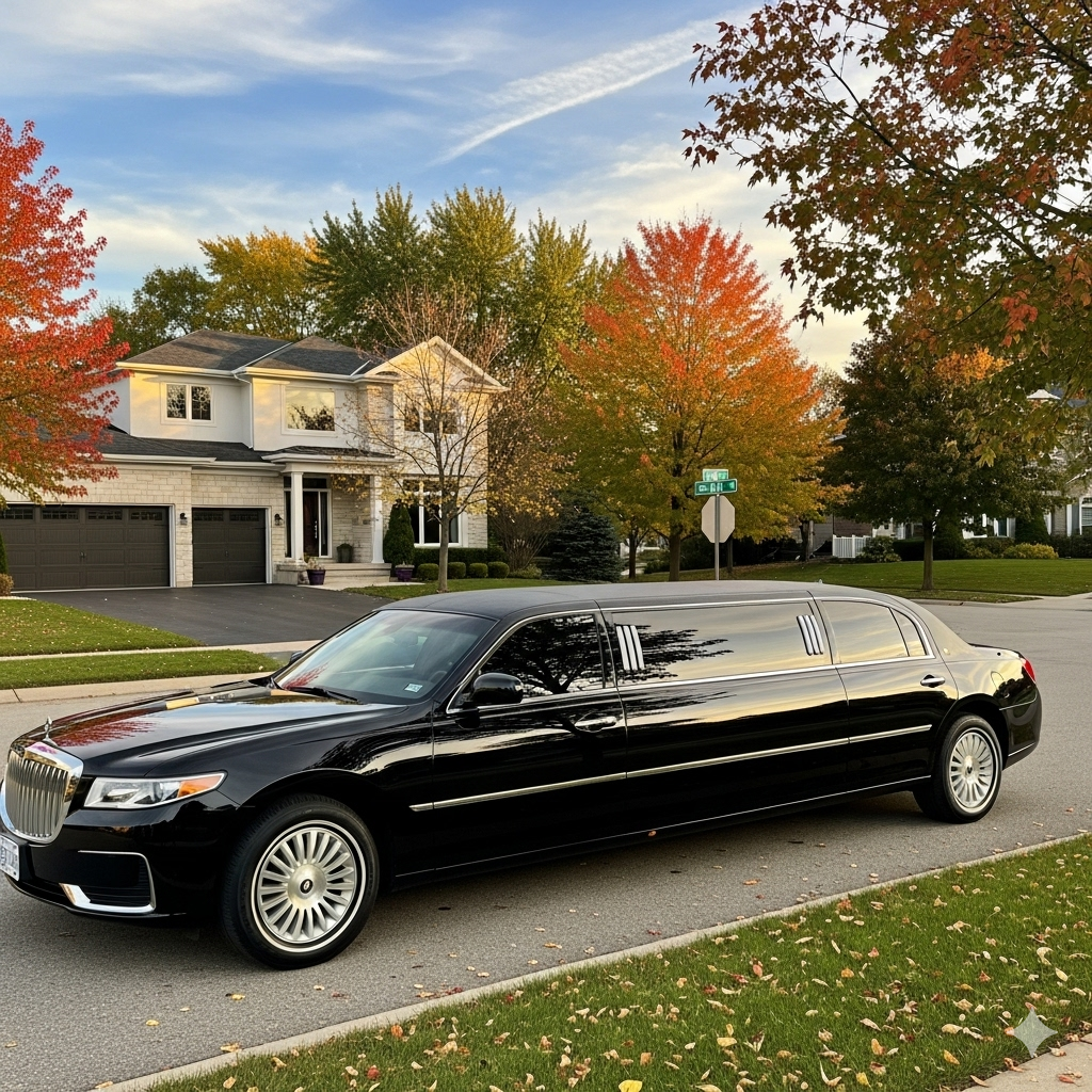 Aurora Airport Limo Service with Luxury Black Cars