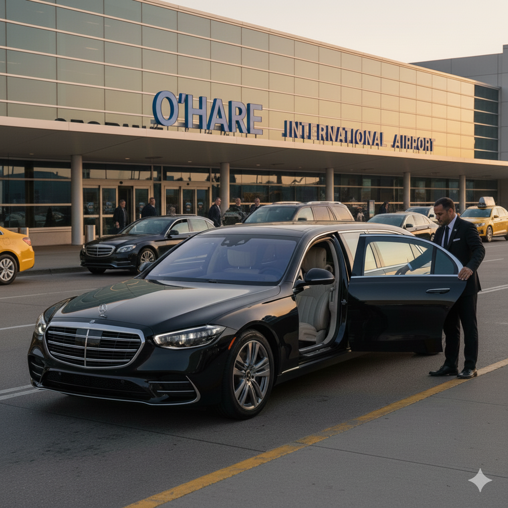 Hinsdale Airport Limo Service to O’Hare & Midway Airports Hinsdale Airport Limo Service to O'Hare & Midway Airports